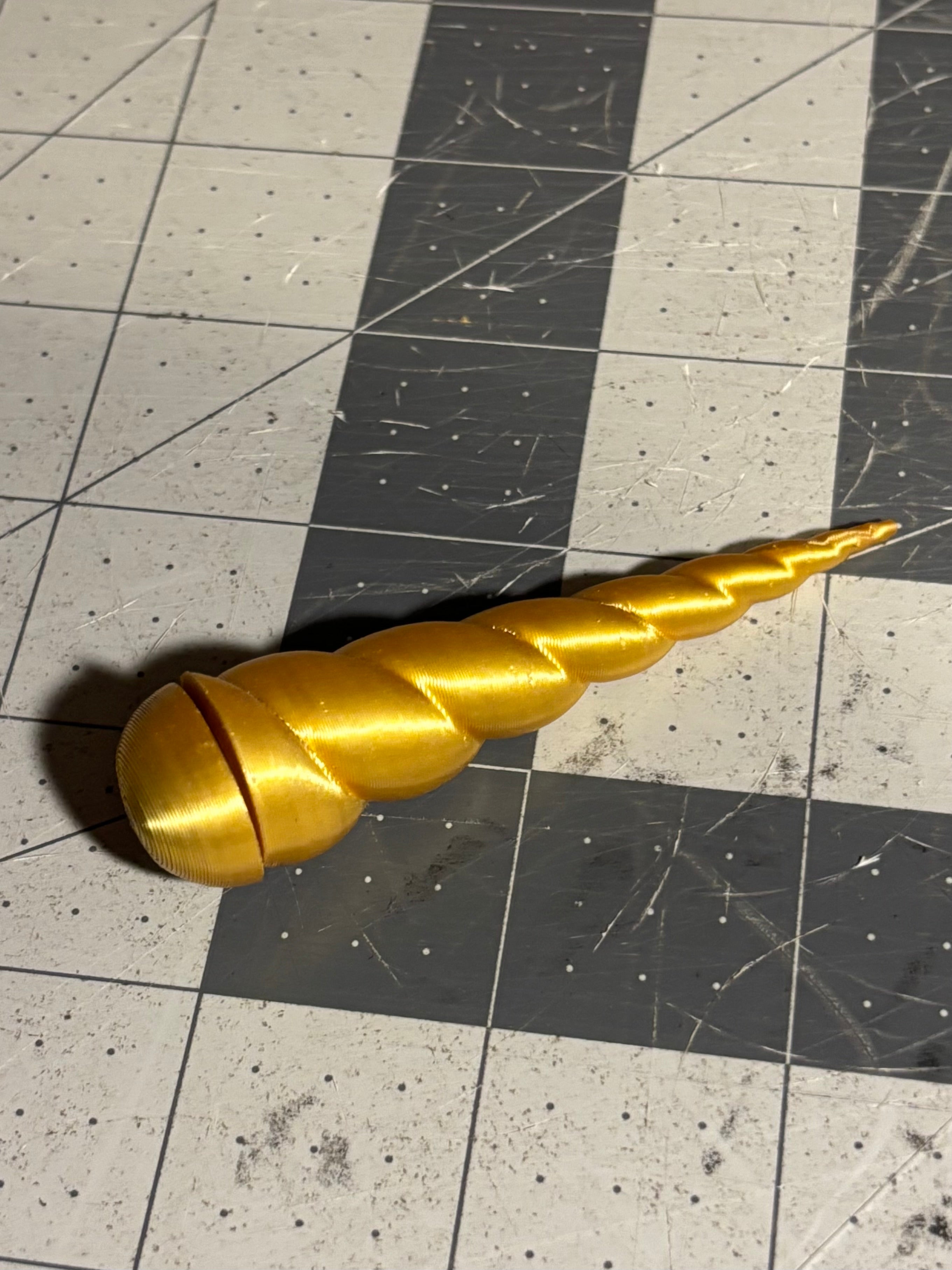 Magnetic Hat Brim Pin - Unicorn Horn