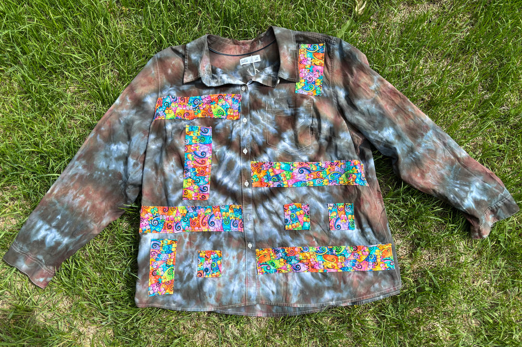 @tiedyesbymy Collab Overshirt - L/XL