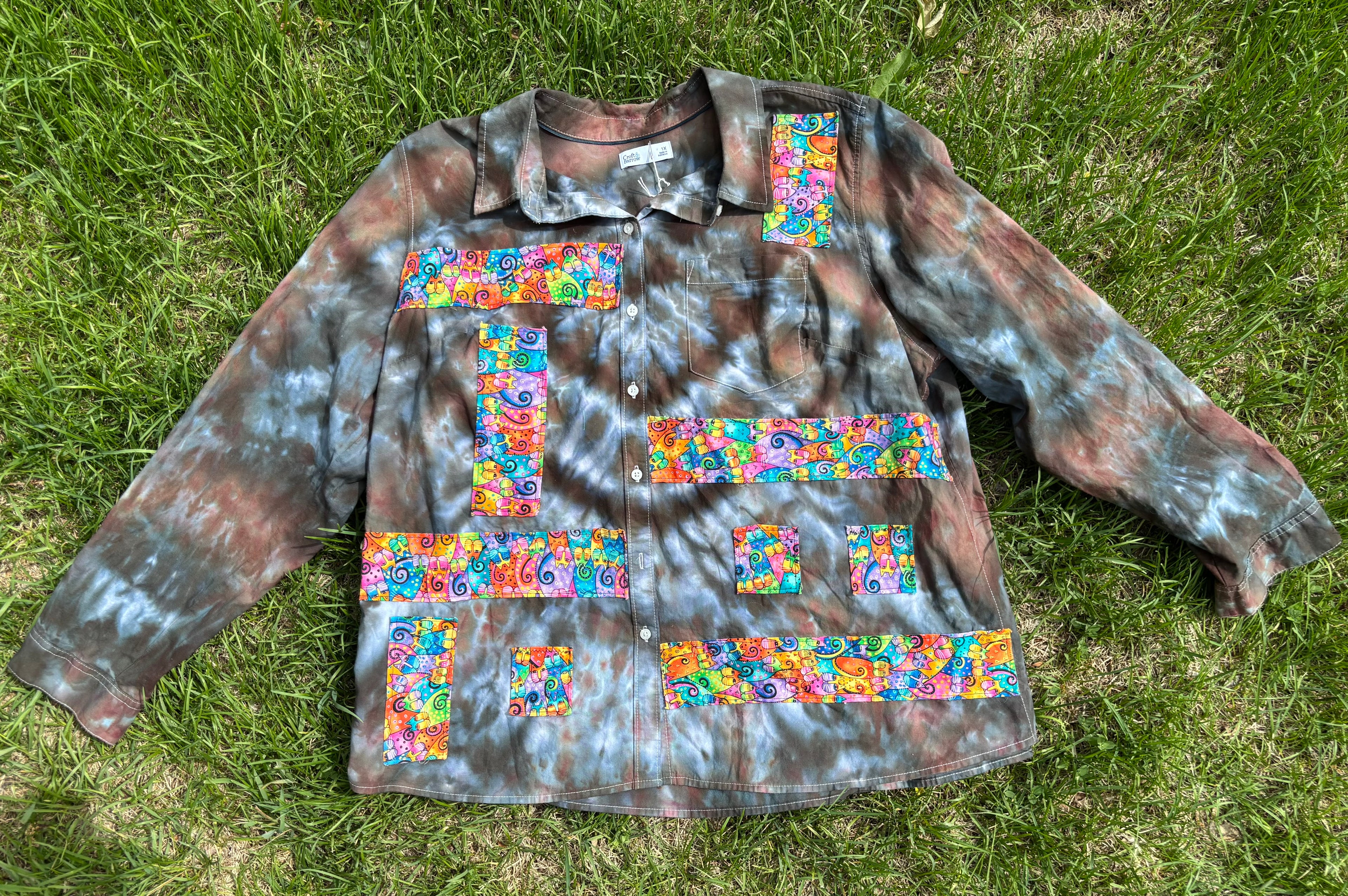 @tiedyesbymy Collab Overshirt - L/XL