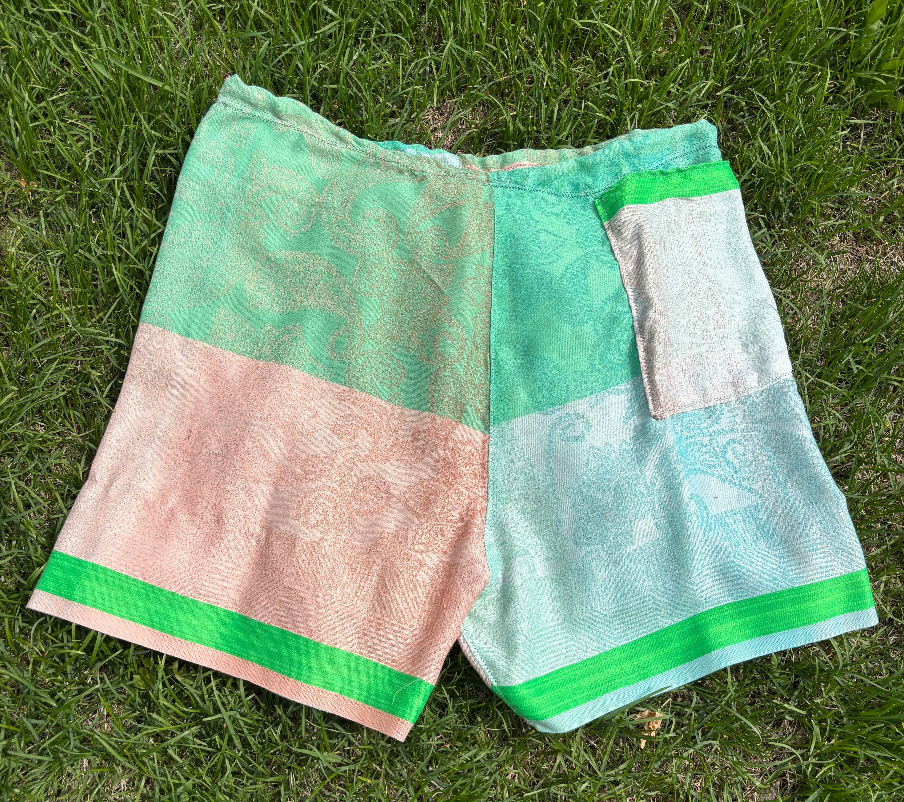 Pashmina Shorts - OOAK - 36” Waist Max