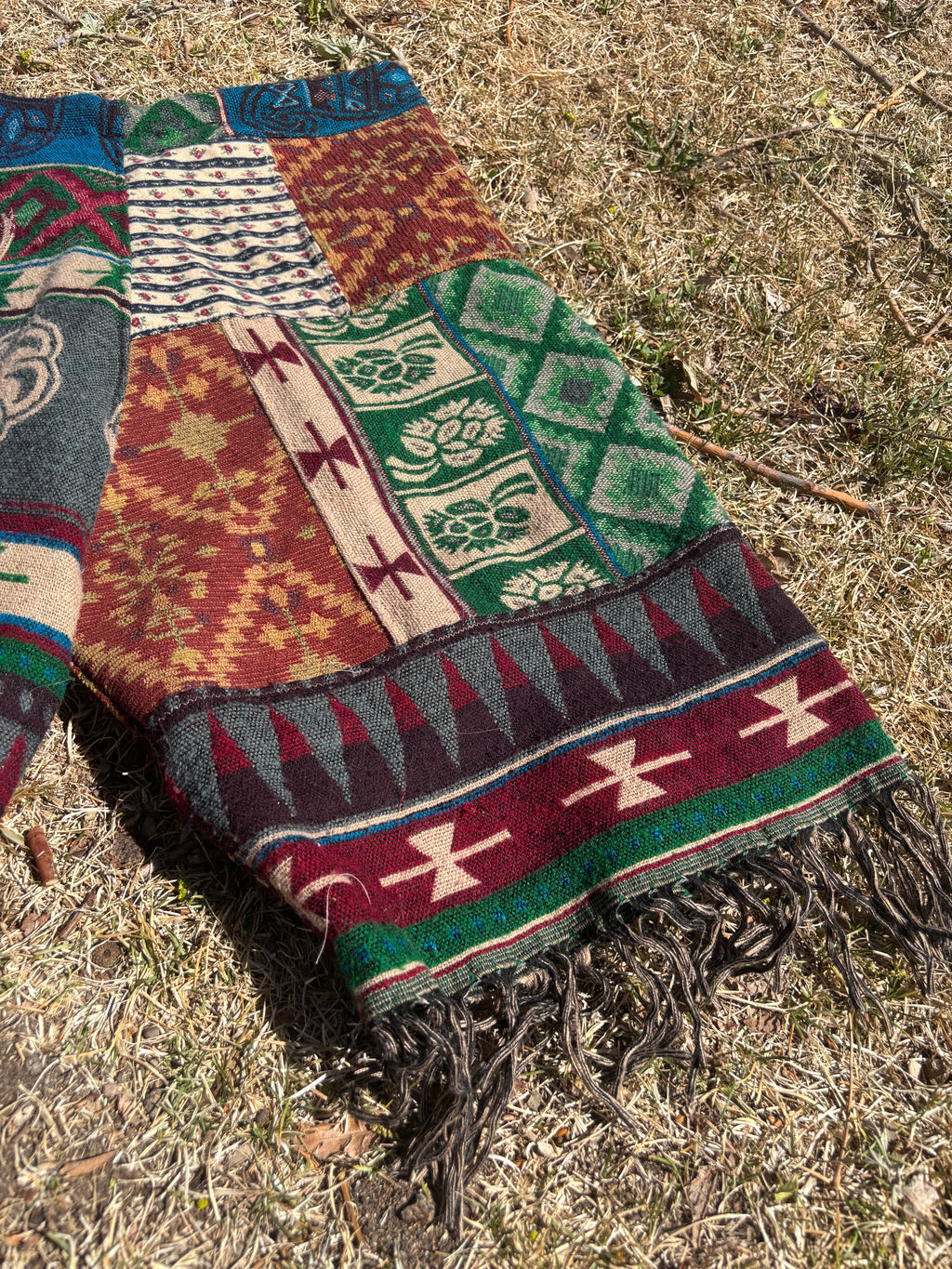 OOAK Patchwork Baggy Shorts