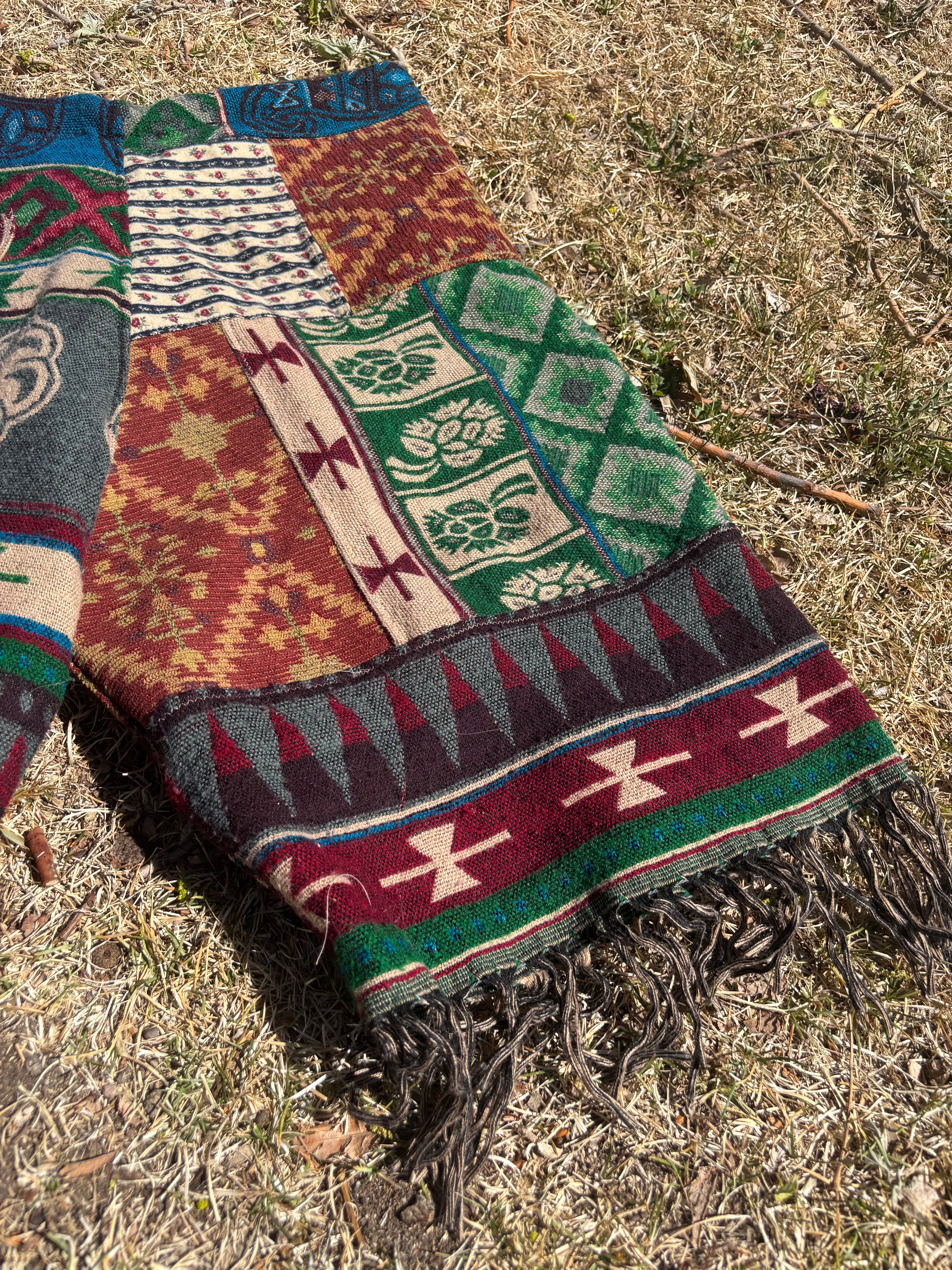 OOAK Patchwork Baggy Shorts