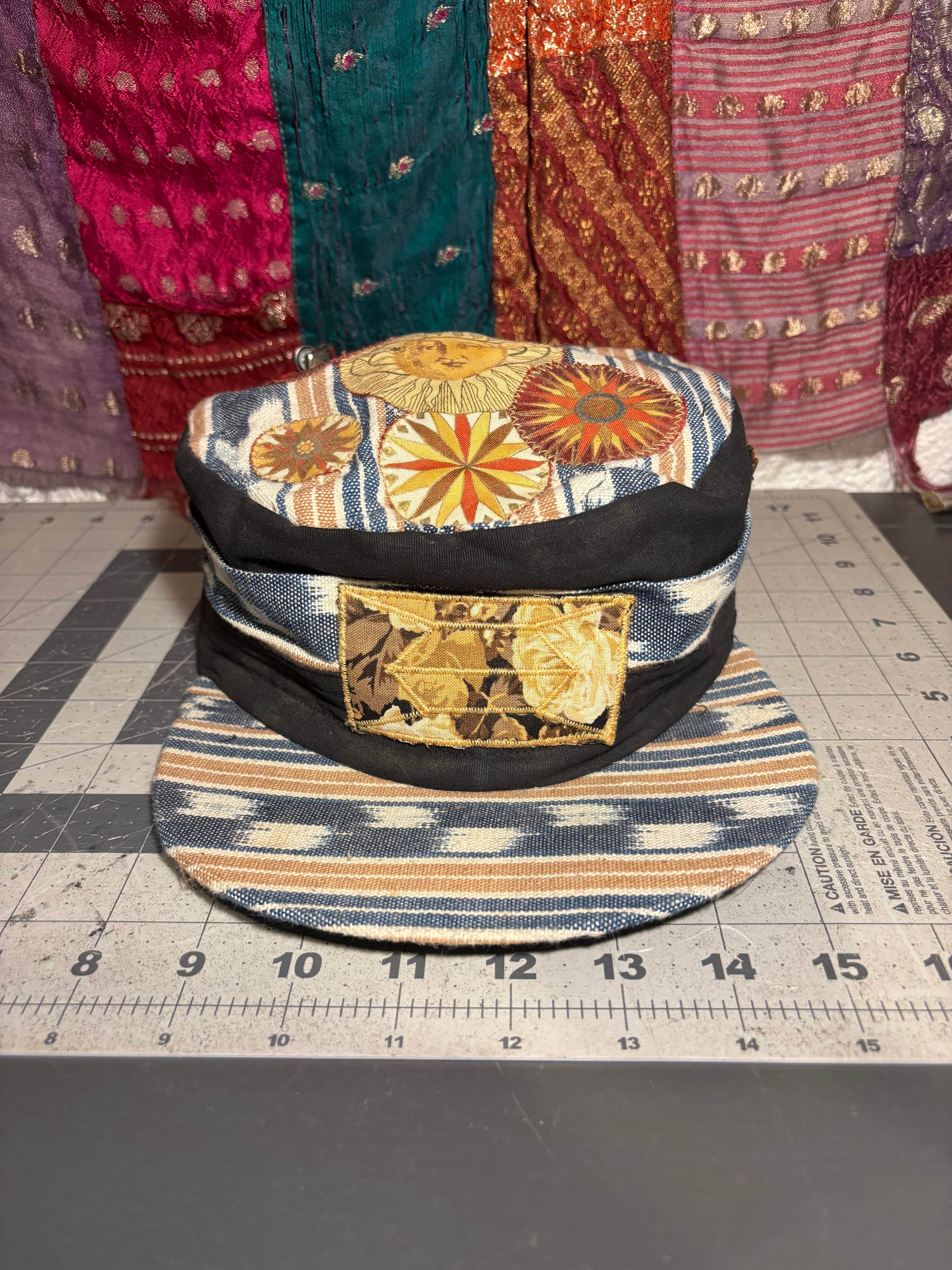 Funktion One - Custom Pillbox Cap - OOAK - 21.75”