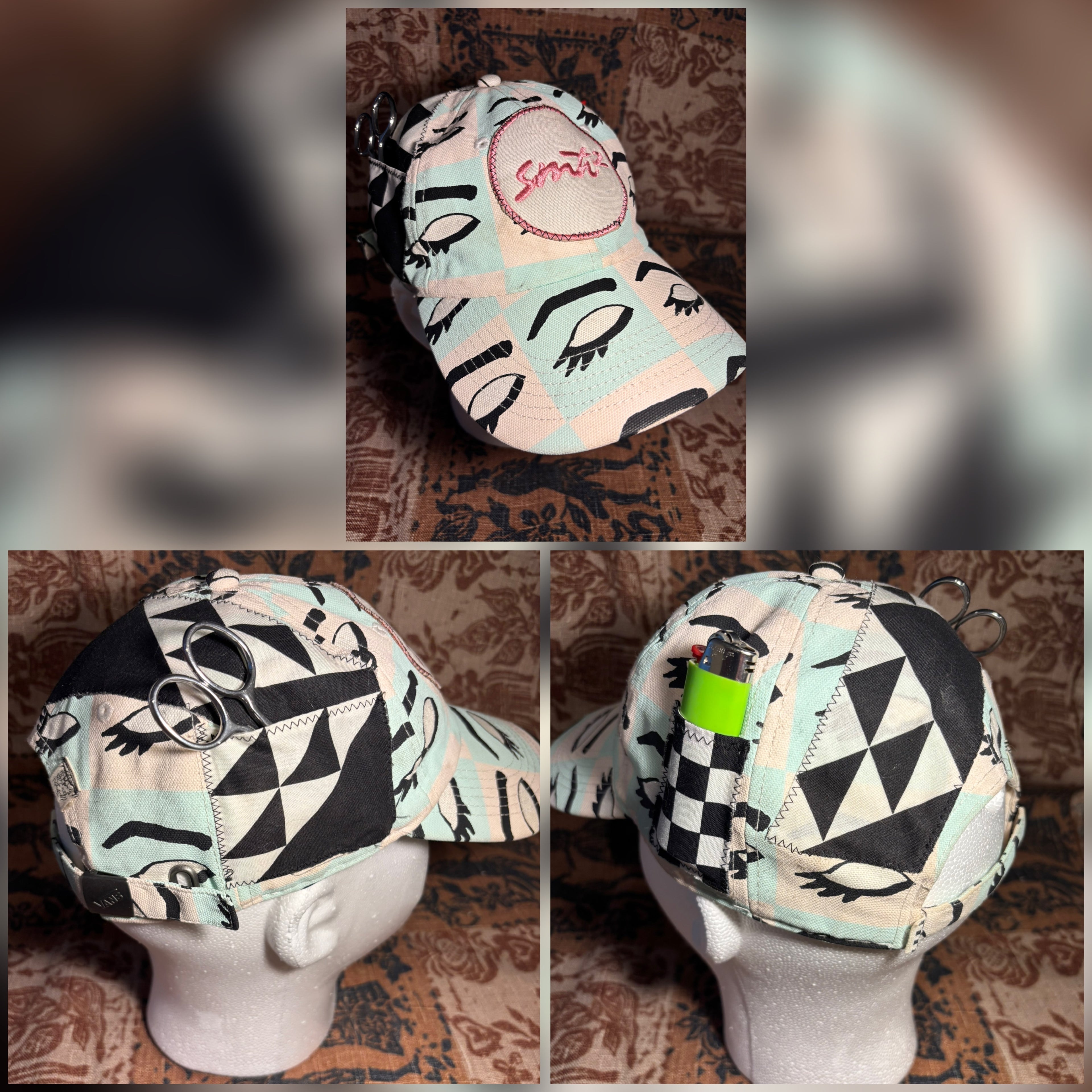Sumthin Sumthin - OOAK Upcycled Dad Hat
