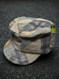 GrayWay Patchwork Pillbox Cap - S/M